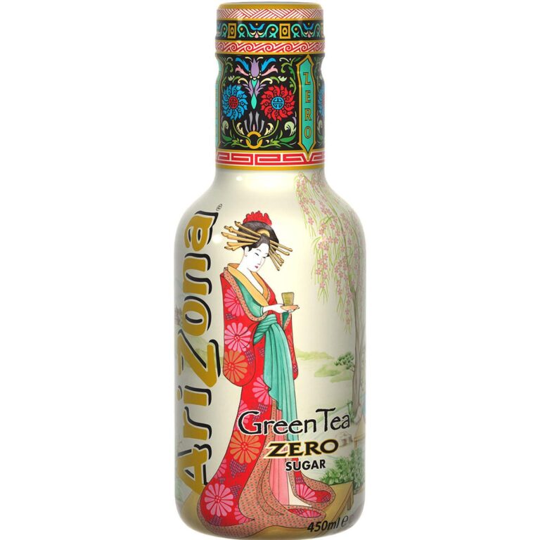 ARIZONA ZERO SUGAR GREEN TEA PET 450ml