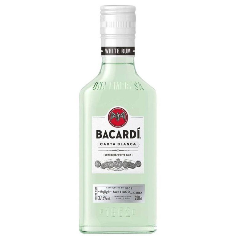 BACARDI CARTA BLANCA RUM 200ml