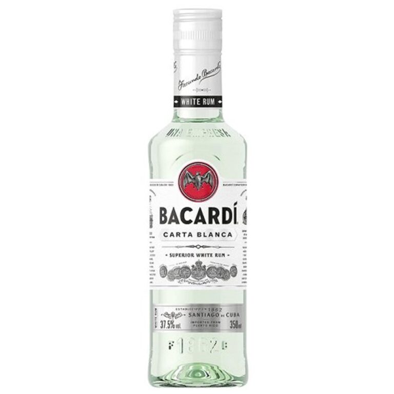 BACARDI CARTA BLANCA RUM 350ml