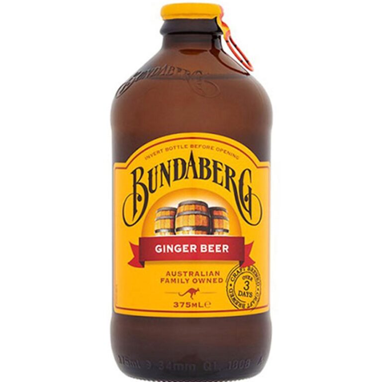 BUNDABERG GINGER BEER GLASS 375ml