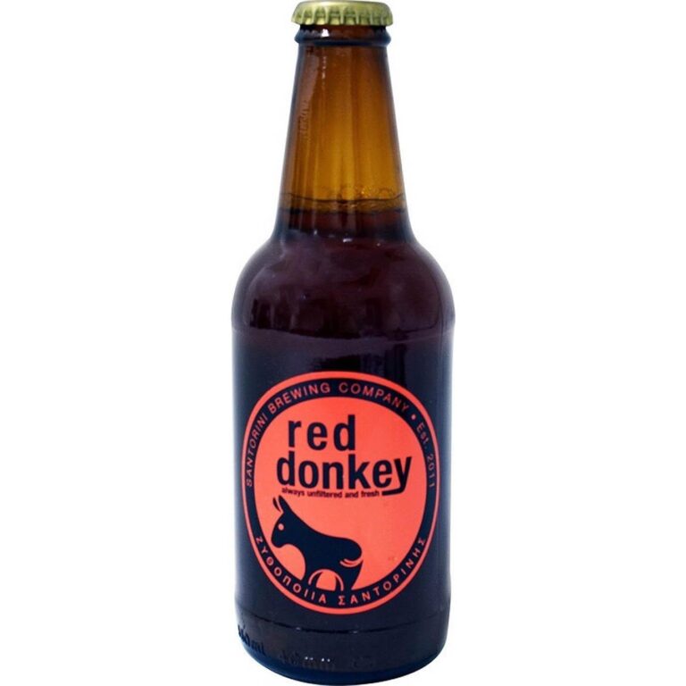 SANTORINI RED DONKEY 330ml