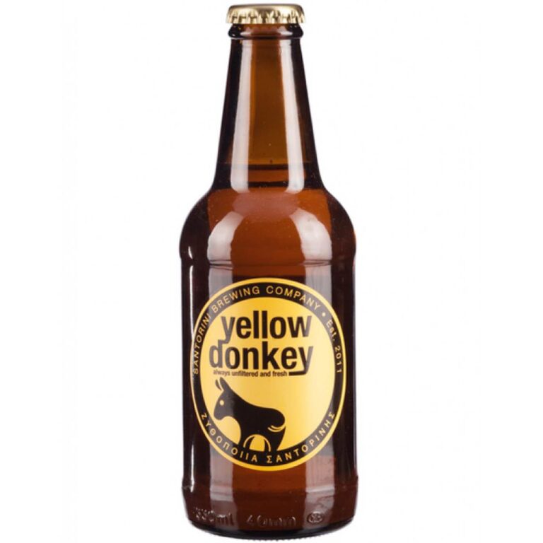 SANTORINI YELLOW DONKEY 330ml
