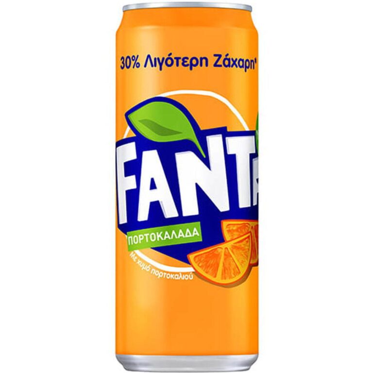 FANTA ORANGE CAN 330ml
