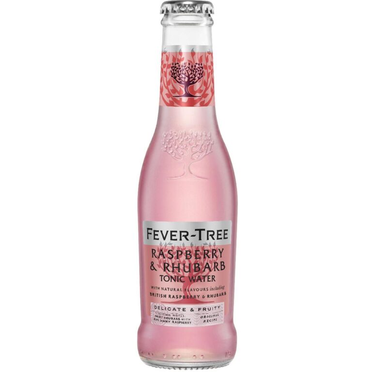 FEVER TREE RASPBERRY & RHUBARB TONIC WATER 200ml