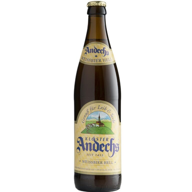 KLOSTER ANDECHS WEISSBIER HELL GLASS 500ml