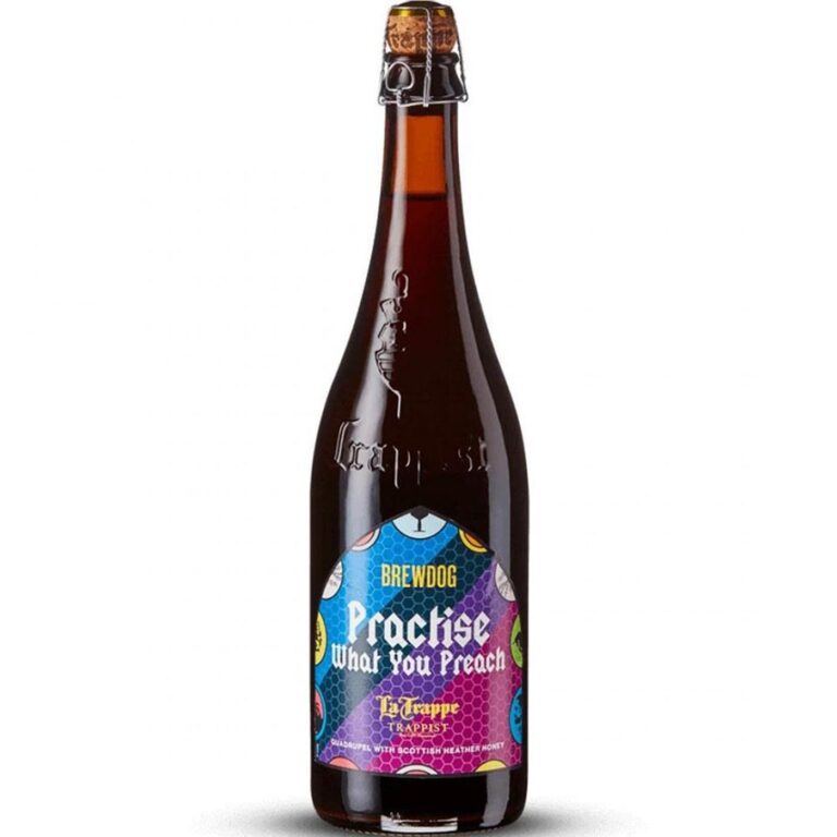 LA TRAPPE QUADRUPEL BREWDOG GLASS 750ml