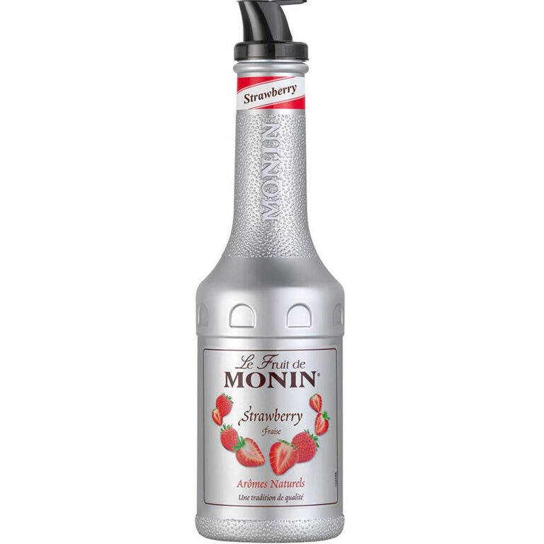 MONIN STRAWBERRY PUREE 1L