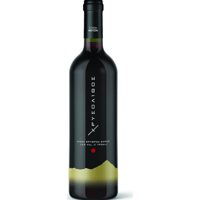 ΜΟΥΣΕΣ ΧΡΥΣΟΛΙΘΟΣ ΕΡΥΘΡΟΣ '22 750ml