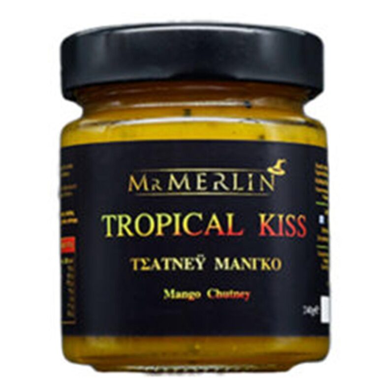MR MERLIN TROPICAL KISS MANGO CHUTNEY 240gr