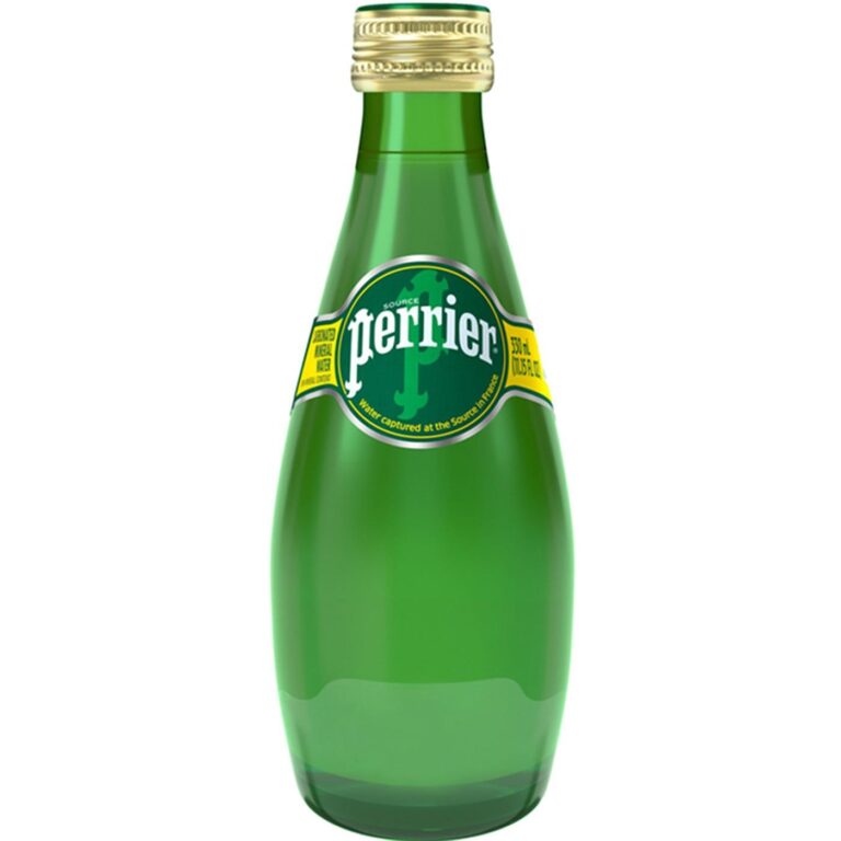 PERRIER SPARKLING NATURAL MINERAL WATER GLASS 330ml