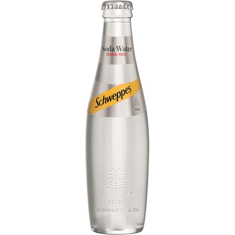 SCHWEPPES SODA GLASS 250ml