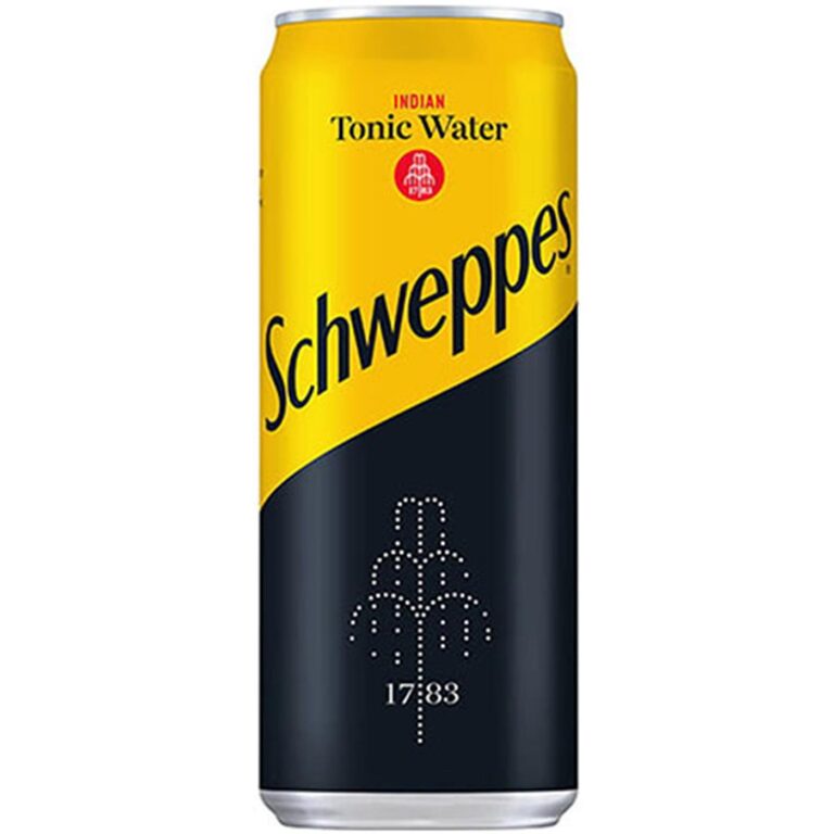 SCHWEPPES TONIC CAN 330ml