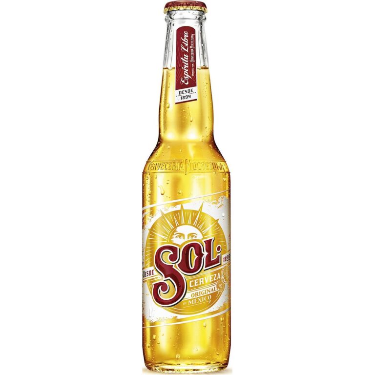 SOL PALE LAGER GLASS 330ml