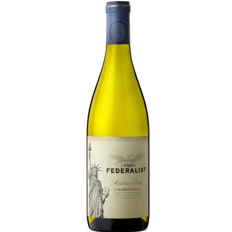 THE FEDERALIST CHARDONNAY MENDOCINO COUNTY CALIFORNIA  '20 750ml