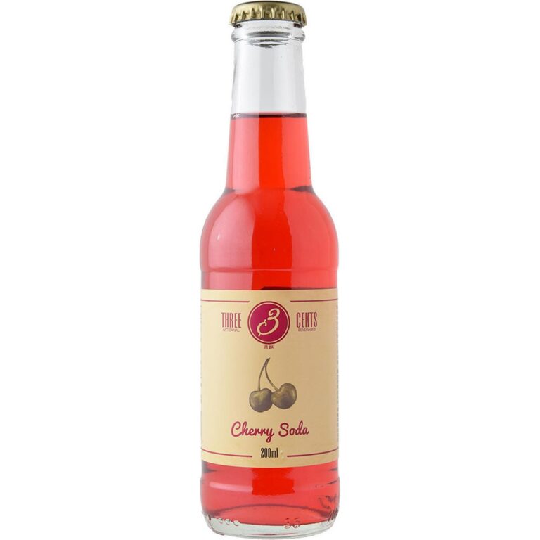 THREE CENTS CHERRY SODA 200ml