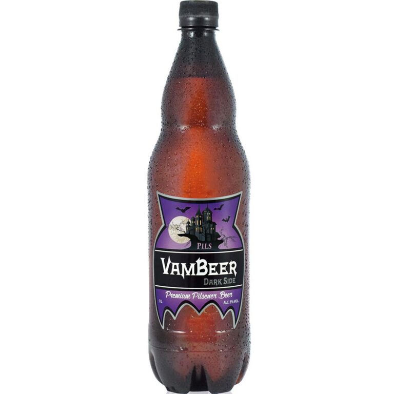 VAMBEER DARK SIDE PREMIUM PILSNER BEER PET 1L