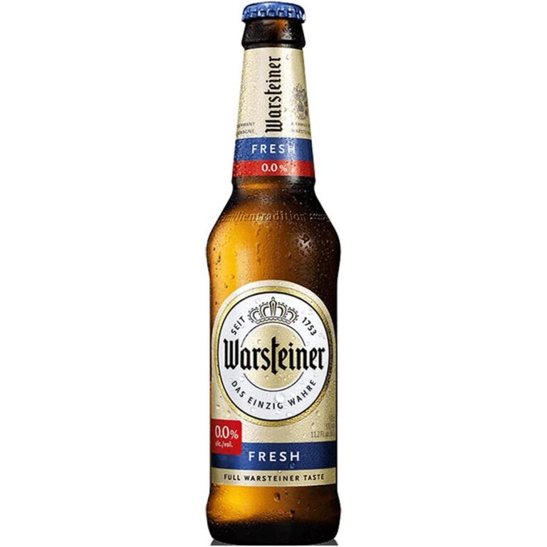 WARSTEINER FRESH ALCOHOL FREE GLASS 330ml
